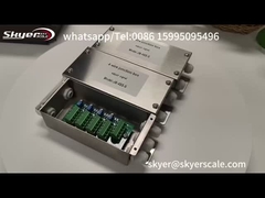 Skala berat lantai 4 Loadcell Weighing Inox Junction Box
