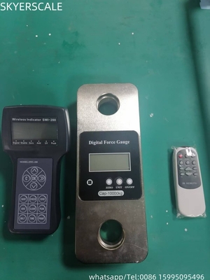 kualitas  Wireless Tension Load Cell From 1t To 500 T Marine Crane And Davit Weight Test For Water Bag pabrik
