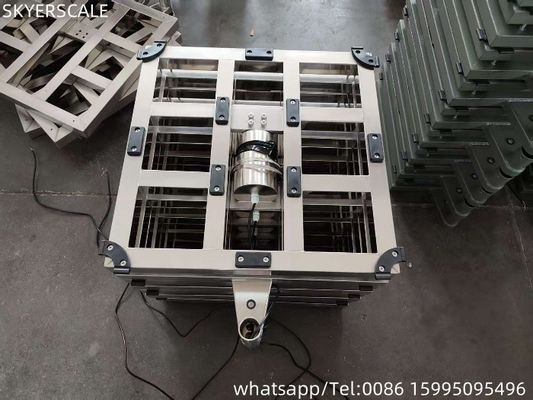 kualitas  304 Stainless Steel Bench Scale 600 * 800 Mm 300kg Weighing Waterproof Platform Scale pabrik