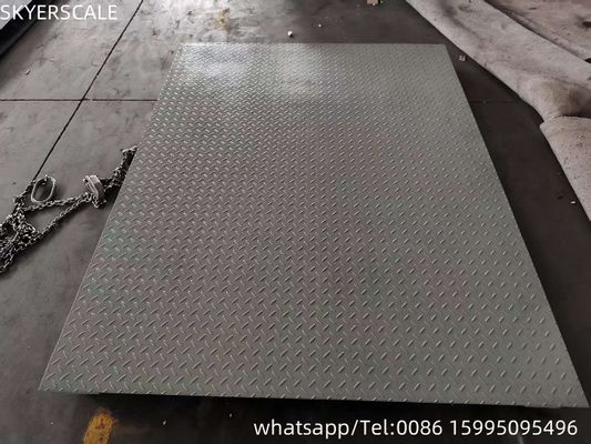 kualitas  Electronic Platform Floor Weighing Scale Digital Platform Scale 5t 10t Carbon Steel AC/DC 110v/220v pabrik