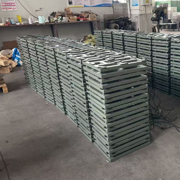 kualitas  60*80 Digital Electronic 300kg Carbon Steel Bench Postal Platform Scale  100kg 150kg 300kg 500kg pabrik