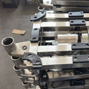 kualitas  30x40cm 304 Stainless Steel Waterproof Bench Scale   100kg pabrik