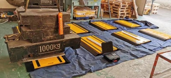 Digital Aluminium Alloy 4PCS Timbangan Gandar Portabel Nirkabel timbangan berat