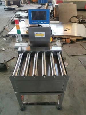 Timbangan Checkweigher Roller Statis Opsional Presisi Tinggi Untuk Makanan/Komersial