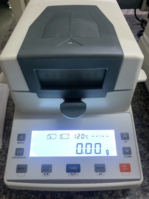 110g/0.001g Layar sentuh halogen moisture analyzer meter