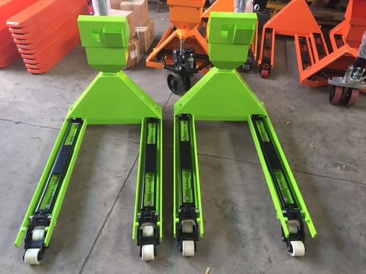 1.5T, 2T, 3T baja karbon elektronik hand pallet timbangan truk skala warna merah