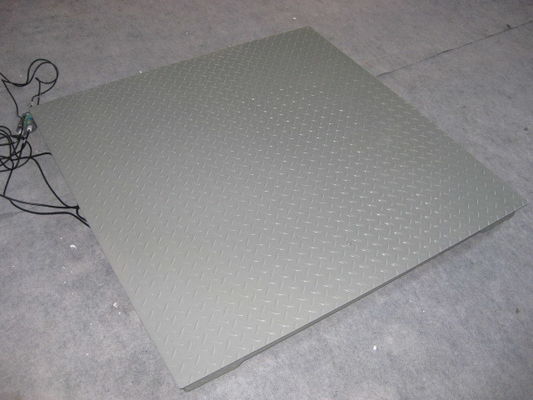 Timbangan Platform Pelat Checker 1200 × 1500mm 3 Ton Timbangan Lantai 5 ton