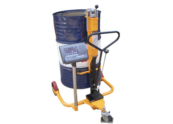 Trolley Drum Minyak Tinggi 250kg Dengan Skala Berat