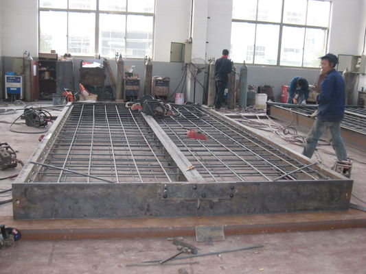 Tipe Frame 100 Ton 3 × 16m Timbangan Jembatan Truk