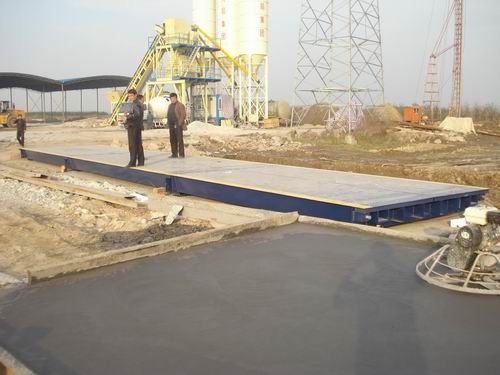 China Weighbridge Memproduksi 3x16m-60 Ton Truck Scale Weight Bridge Scale untuk Weighing Truck