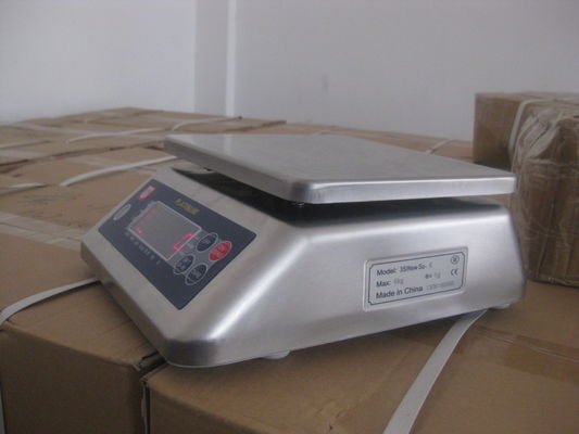 RS232 Interface ABS Pan 3kg Mesin Skala Elektronik Isi Ulang