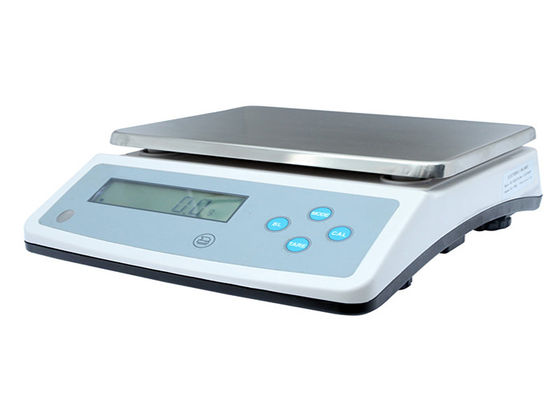 Backlight Putih Layar LCD Digital Balance Berat Untuk Laboratorium