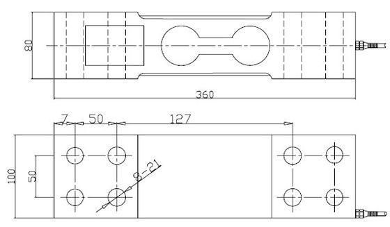500kg Single Point Parallel Beam Weighing Load Cell