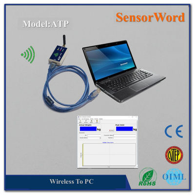 ATP Nirkabel Ke PC Indikator Berat Digital