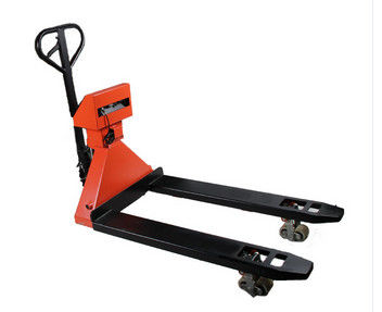 2000kg Kapasitas 1kg Keterbacaan Hand Pallet Jack Berat Skala