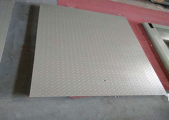 1.2 × 2m 5 Ton Timbangan Lantai Platform Baja Karbon