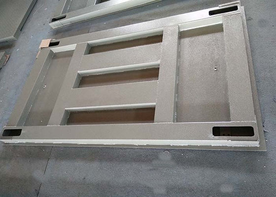 1.2 × 2m 5 Ton Timbangan Lantai Platform Baja Karbon