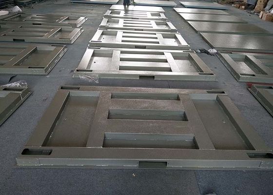 1.2 × 2m 5 Ton Timbangan Lantai Platform Baja Karbon