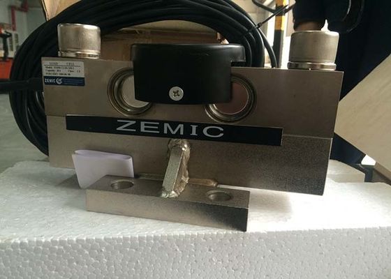 ZEMIC HM9B Weighing Load Cell 20t 30t Double Shear Beam Load Cell Bawah Putih Untuk Jembatan Timbang