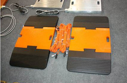 6pcs Wireless Portable Truck Axle Scale Dengan Indikator Layar Sentuh
