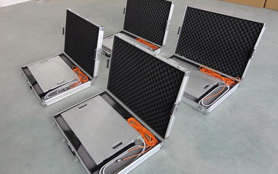 6pcs Wireless Portable Truck Axle Scale Dengan Indikator Layar Sentuh