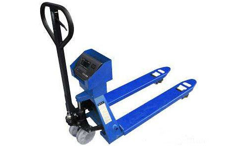 Timbangan Pallet Jack Tangan Elektronik 2000kg yang dapat diisi ulang