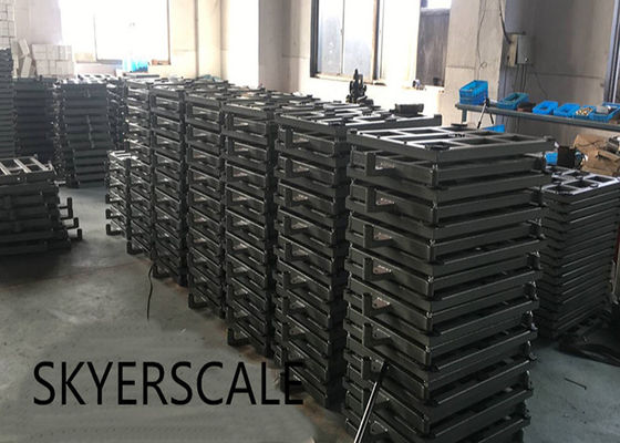 600x450mm 300kg Platform listrik timbangan timbangan timbangan dengan indikator tampilan LED