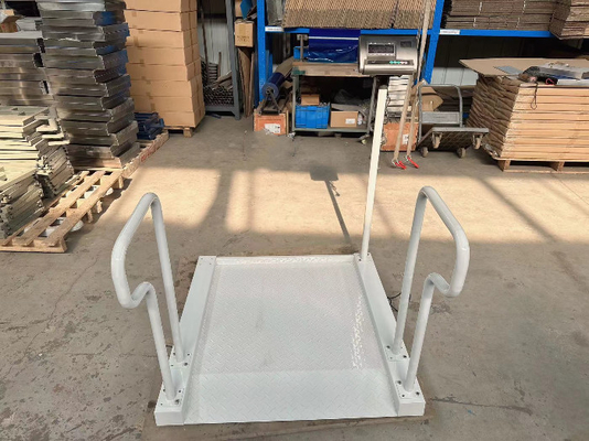 Rumah sakit portabel khusus kursi roda Platform Elektronik Skala Berat 300kg 500kg