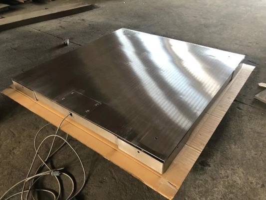 Skala digital tahan air 1.2x1.2m 3t platform stainless steel Skala lantai