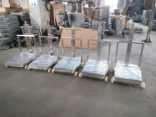 Timbangan Bench Berat 60x80cm 500kg Bergerak Dengan Roda