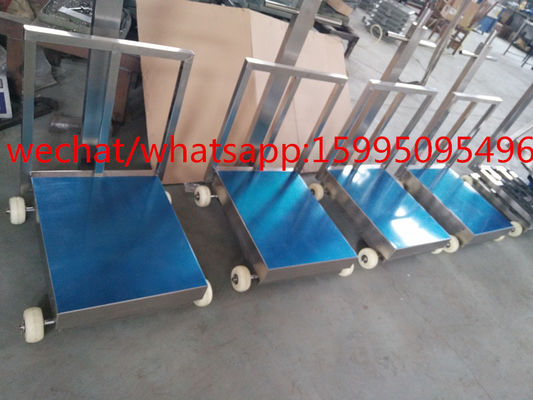 Timbangan Bench Berat 60x80cm 500kg Bergerak Dengan Roda