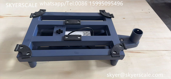 Blue Color Carbon Steel Bench Weighing Scale 30x40cm 100kg Powder Coated