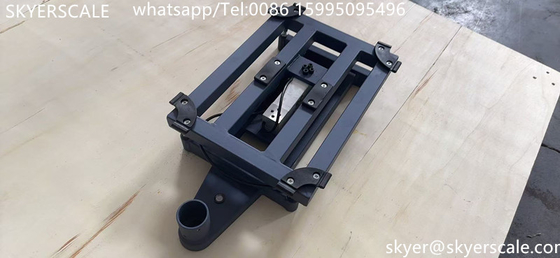 Blue Color Carbon Steel Bench Weighing Scale 30x40cm 100kg Powder Coated