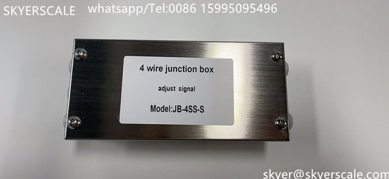 Lantai Skala Junction Box 4 Wire Plastik Murah Untuk Platform Skala