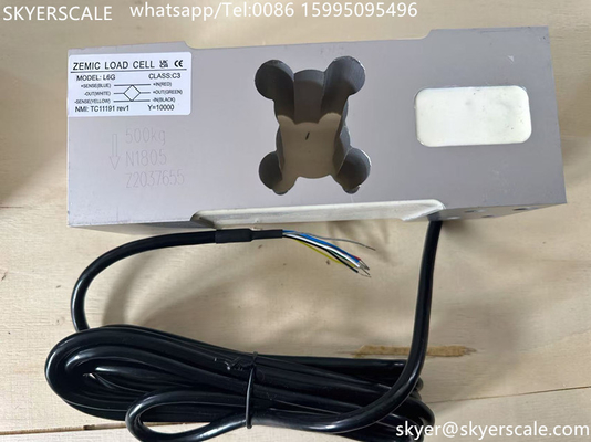 Zemic L6G Load Cell Single Point Load Sensor Kapasitas 500KG Untuk Skala Platform