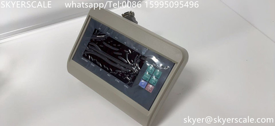 Indikator penimbang XK3190-T7+E dengan antarmuka kabel rs232 untuk timbangan lantai