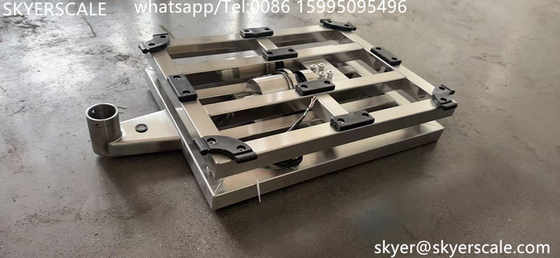 Skala bangku industri stainless steel presisi tinggi 300KG hingga 800KG Skala platform penimbang