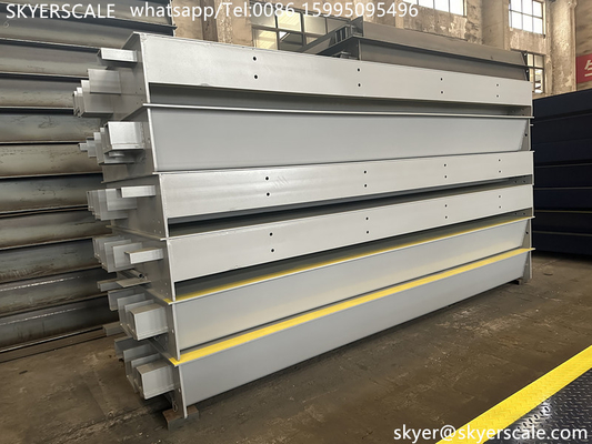 80 Ton 3x18m Weighbridge Skala Kendaraan Solusi Pengukuran Berat Tepat