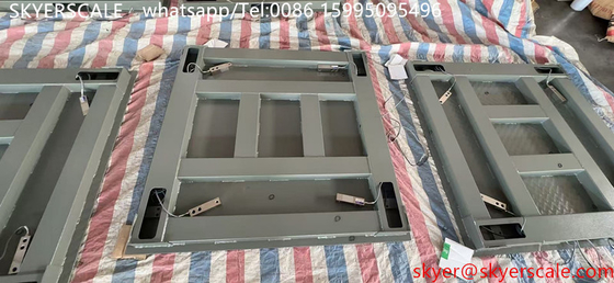 Industri skala elektronik presisi tinggi skala platform skala lantai skala 1x1.2m 3t OEM ODM