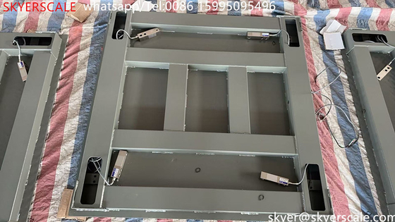Industri skala elektronik presisi tinggi skala platform skala lantai skala 1x1.2m 3t OEM ODM