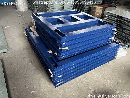 Industri 5000kg Digital Timbang Lantai Skala 1.2x1.5m dengan harga murah
