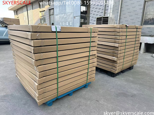 Industri 5000kg Digital Timbang Lantai Skala 1.2x1.5m dengan harga murah