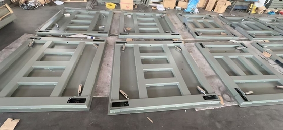 Satu Meja 1.2x1.2m-3t Skala Berat Digital Tanpa Lubang Skala Lantai Platform Elektronik