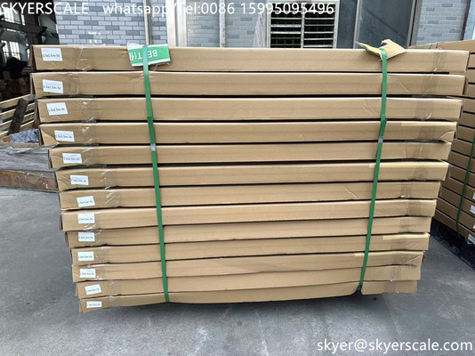 Satu Meja 1.2x1.2m-3t Skala Berat Digital Tanpa Lubang Skala Lantai Platform Elektronik