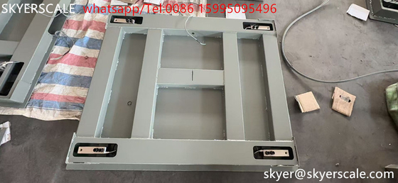 Satu Meja 1.2x1.2m-3t Skala Berat Digital Tanpa Lubang Skala Lantai Platform Elektronik