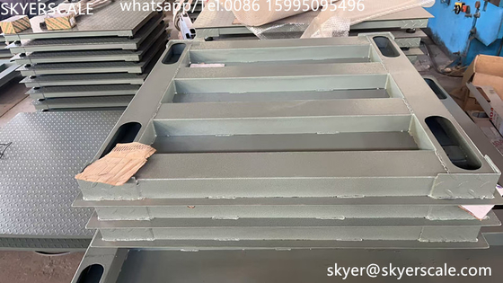 Satu Meja 1.2x1.2m-3t Skala Berat Digital Tanpa Lubang Skala Lantai Platform Elektronik