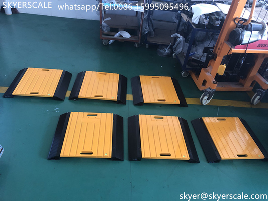 Digital Static Dynamic Portable Axle Car Weighing Scale System Weigh Pad Wheel Beratnya 80 Ton