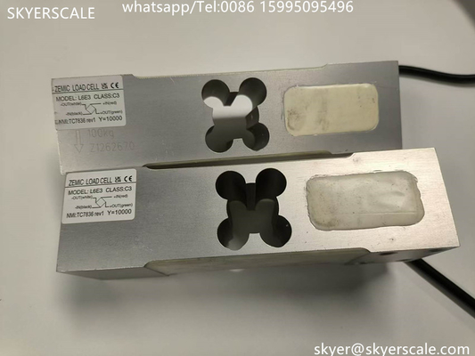 Zemic L6E3 Sinle titik sinar paralel sel muatan aluminium 100kg sensor transduser untuk skala platform elektronik