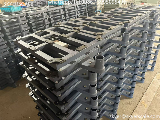 150kg Factortomizable Platform Digital Skala Berat Dengan Keakuratan 5g Dan Bahan Baja Karbon