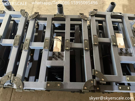 150kg Factortomizable Platform Digital Skala Berat Dengan Keakuratan 5g Dan Bahan Baja Karbon